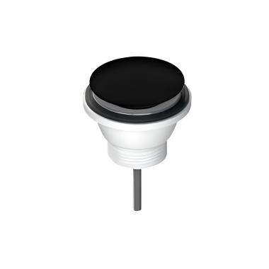 Washbasin stopper click-clack L.B.Plast matte black