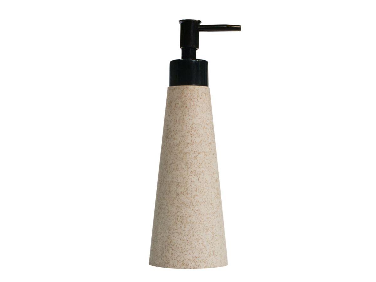 Dispenser for liquid soap PureLine sand/black