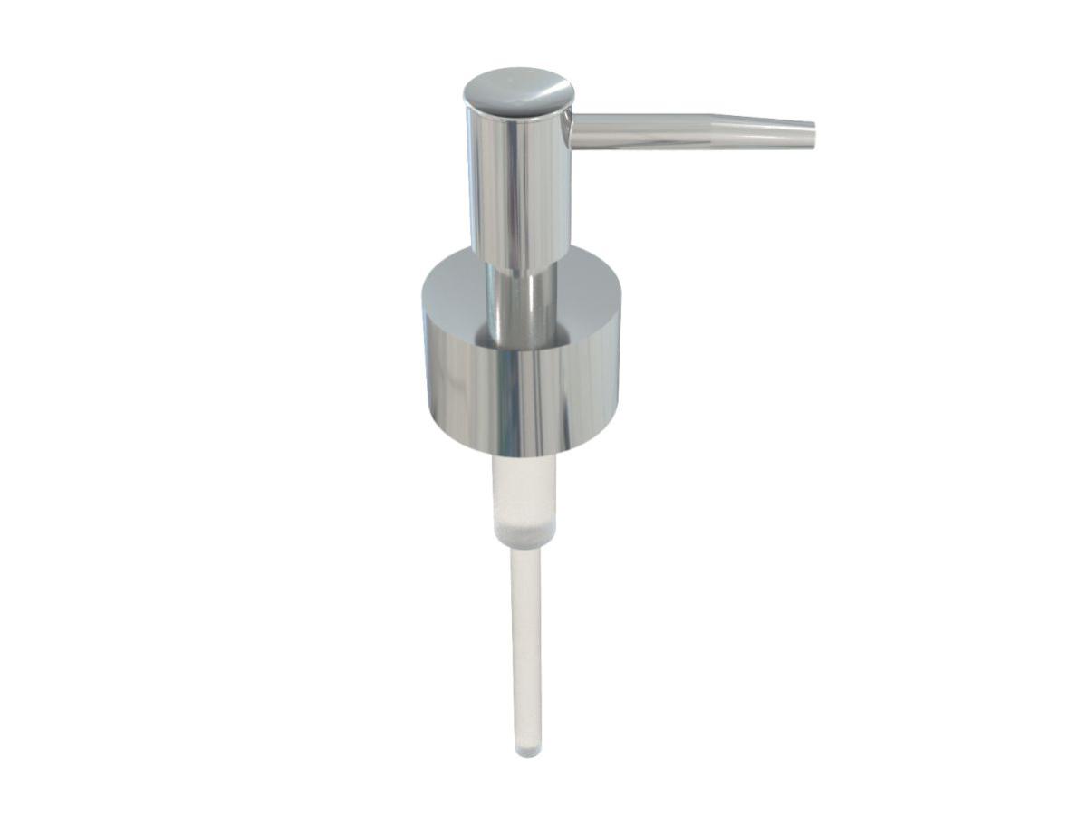 Dispenser for liquid soap PureLine sand/chrome