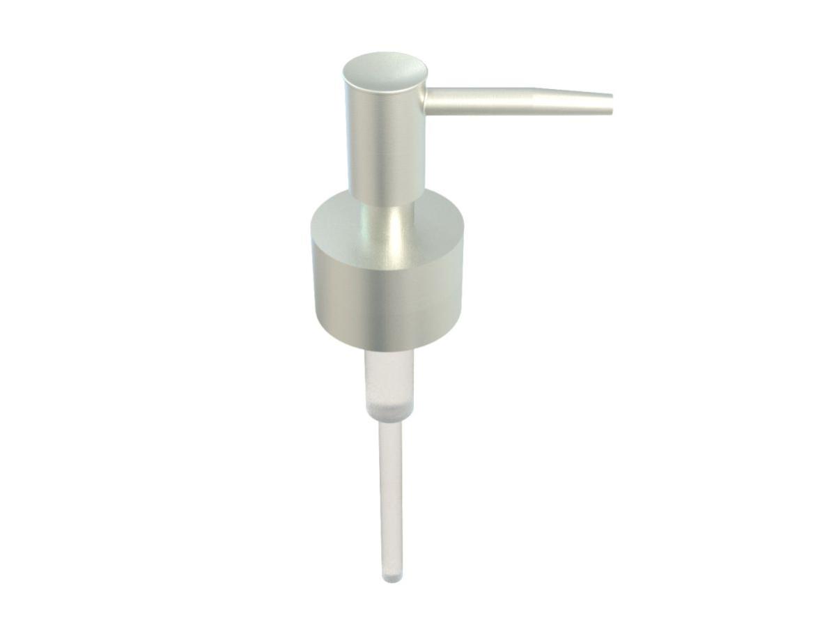 Dispenser for liquid soap PureLine sand/nickel