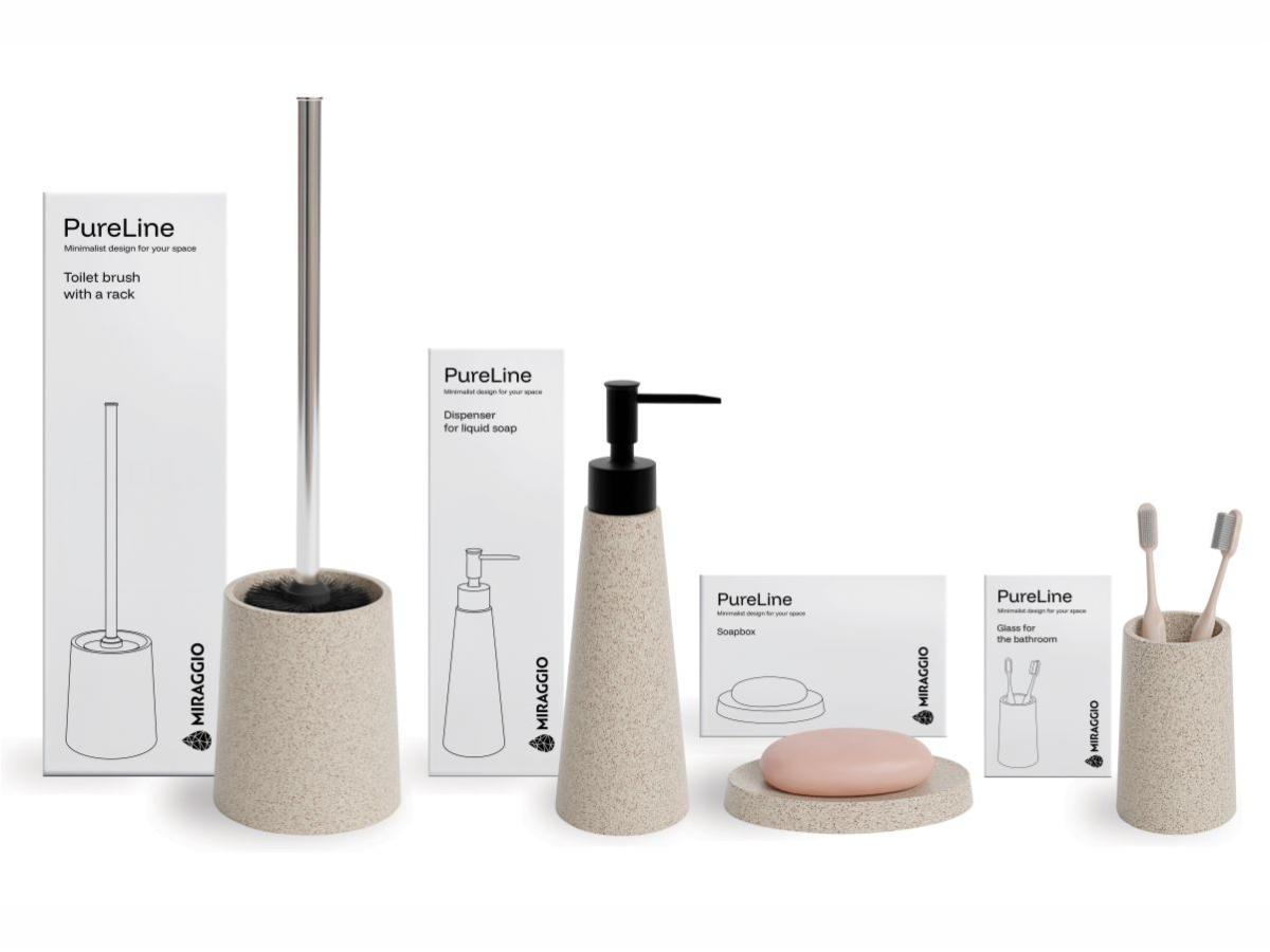 Toothbrush holder PureLine sand