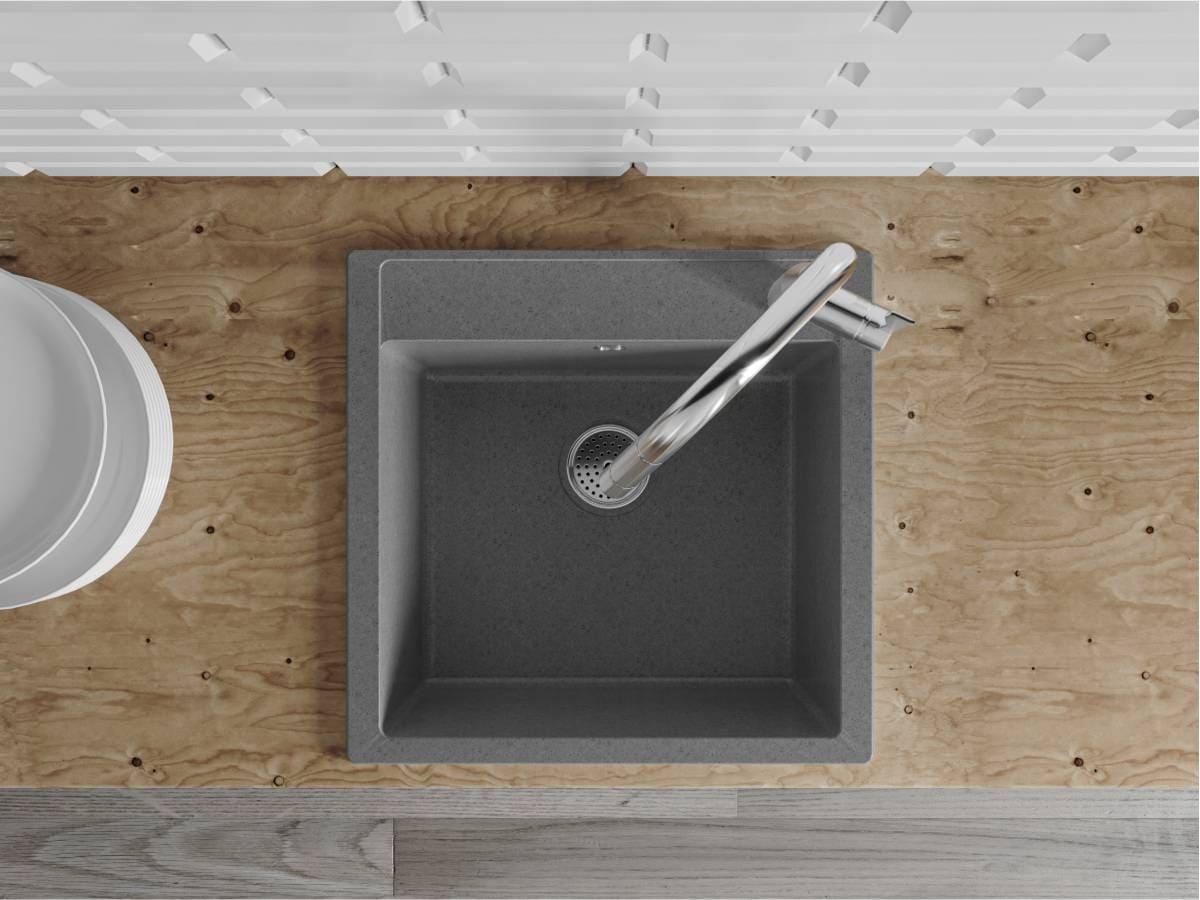 Kitchen sink BODRUM 510 gray