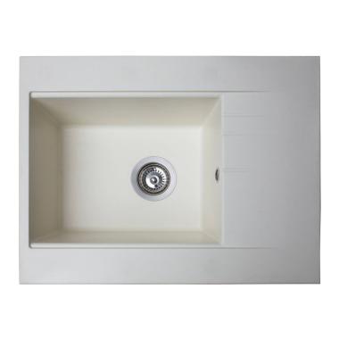 Kitchen sink BODRUM 650 white