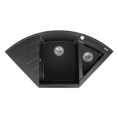 Kitchen sink EUROPE black shine