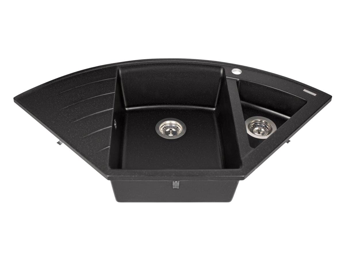 Kitchen sink EUROPE black shine
