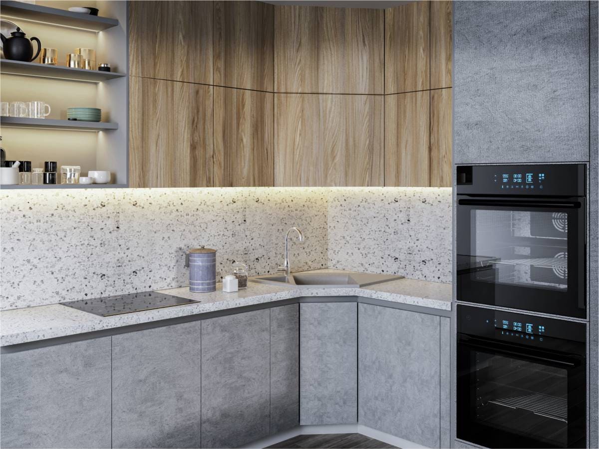 Kitchen sink EUROPE gray