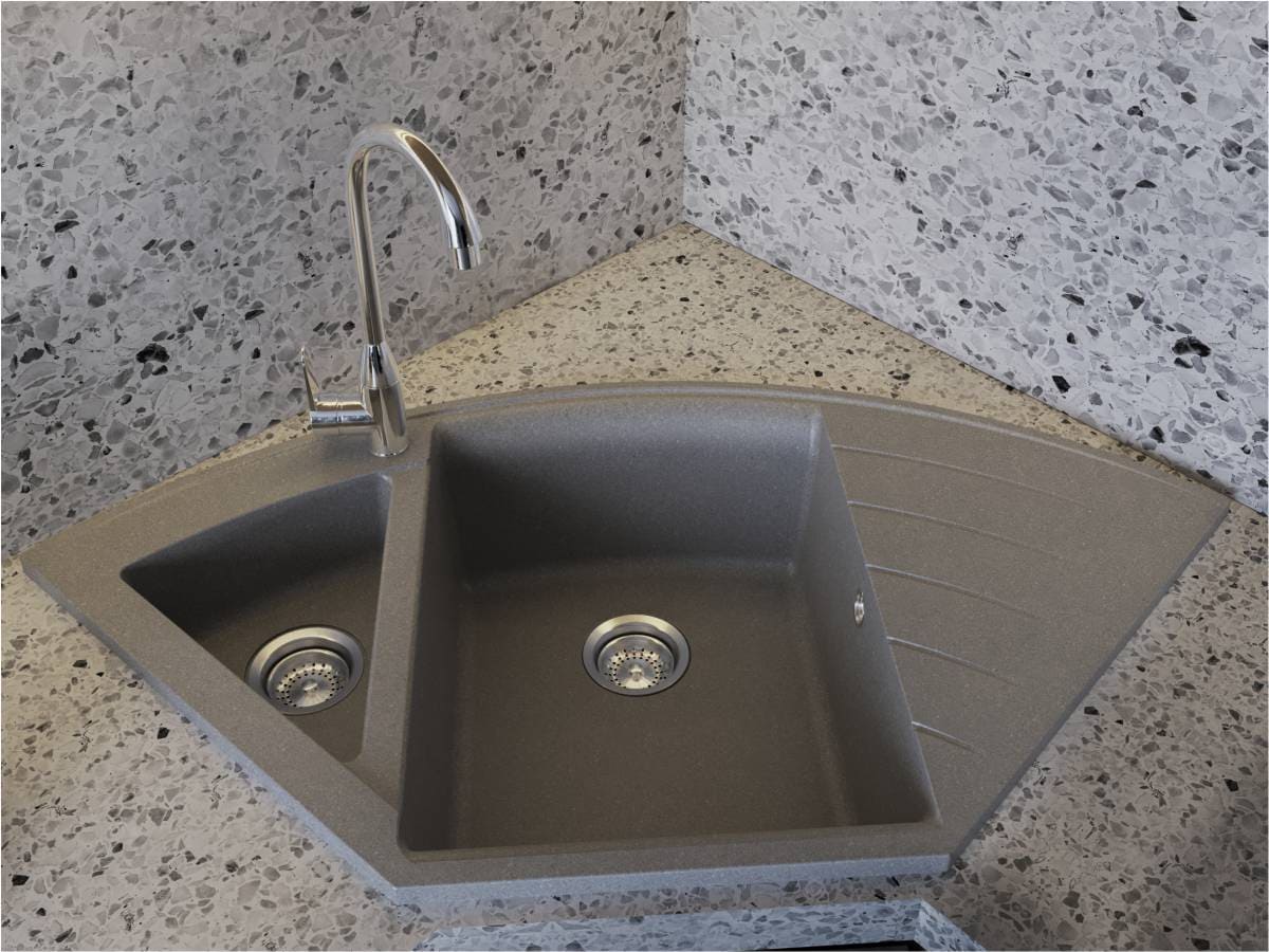 Kitchen sink EUROPE gray