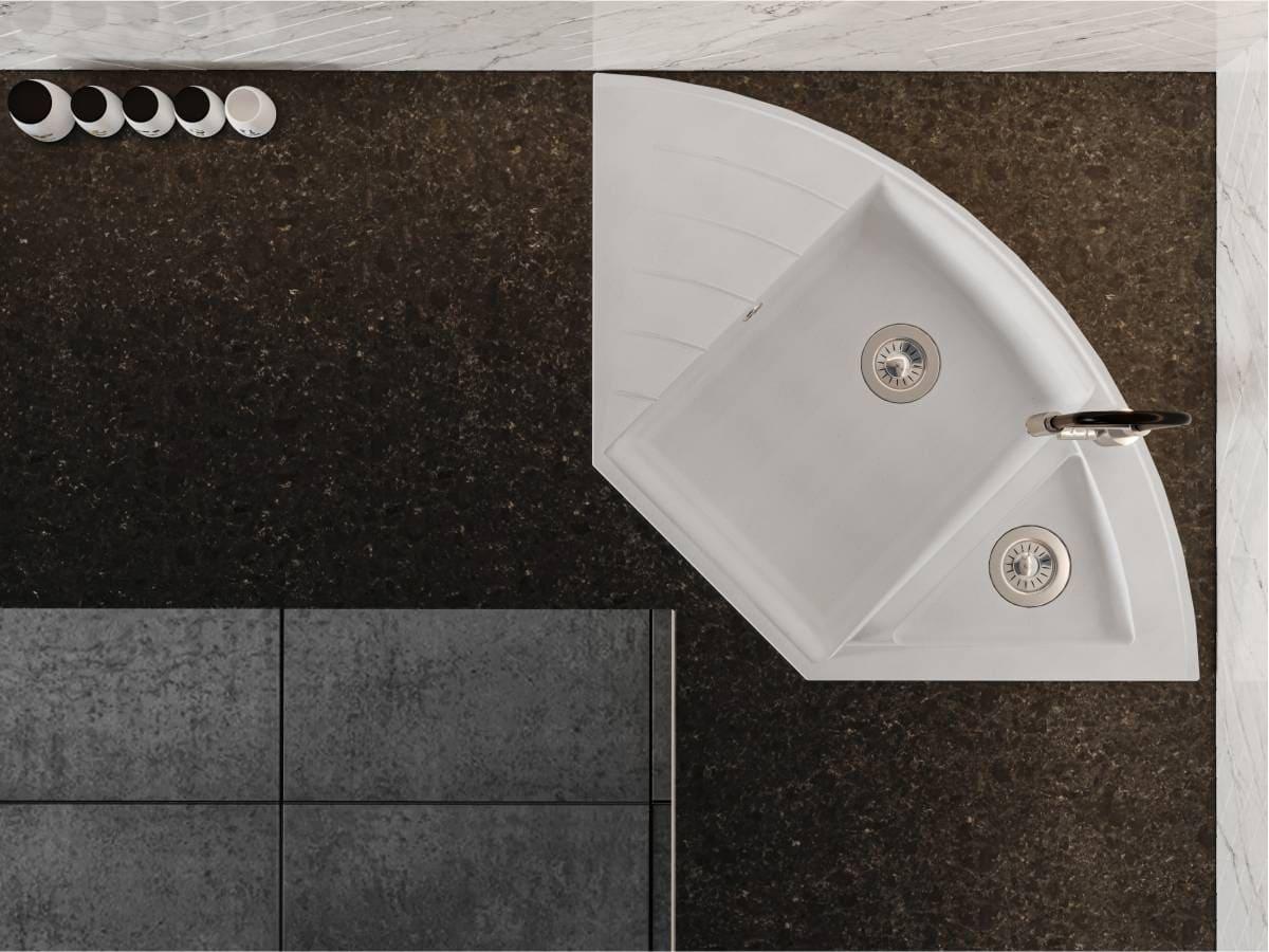 Kitchen sink EUROPE white
