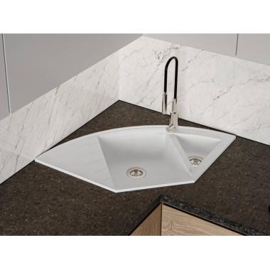 Kitchen sink EUROPE white