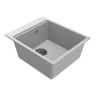 Kitchen sink LAGOON 420 white
