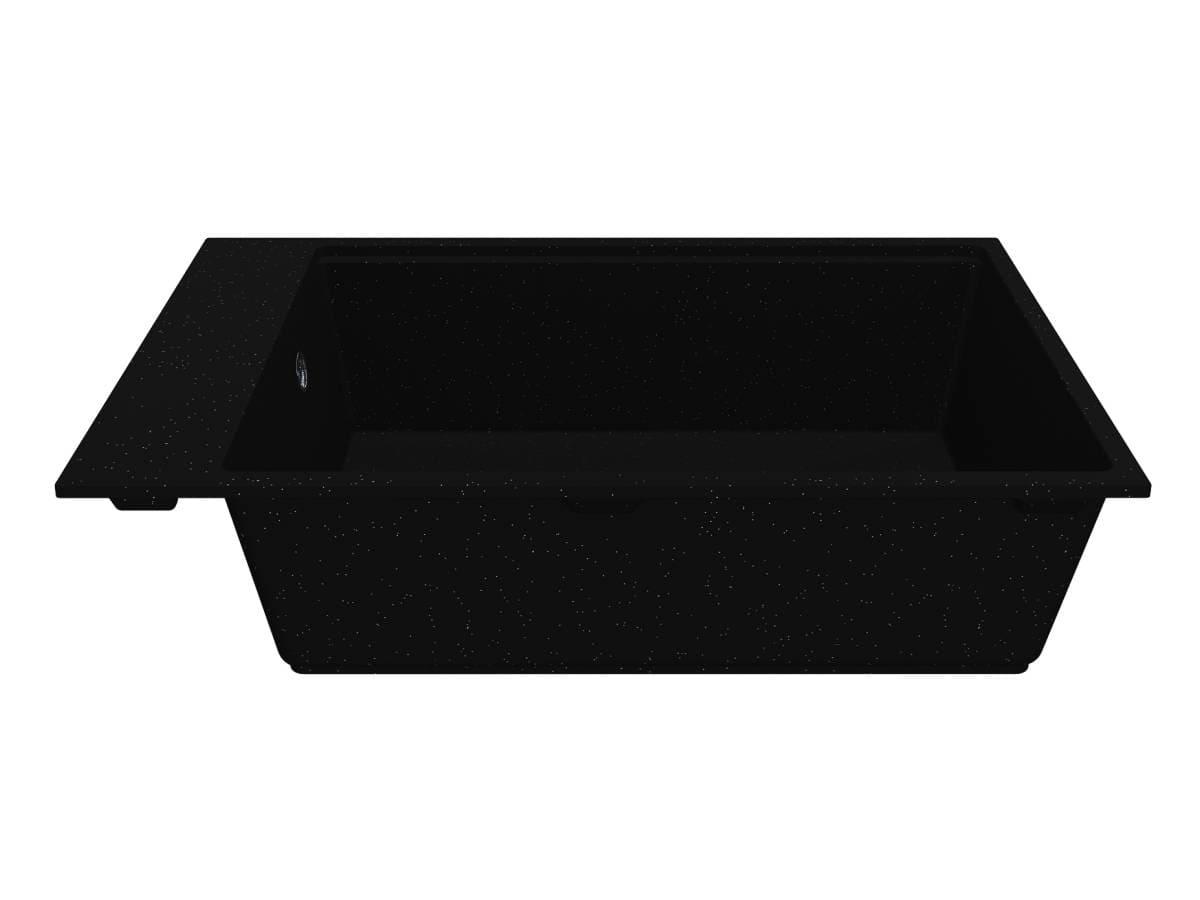 Kitchen sink LAGOON 760 black shine