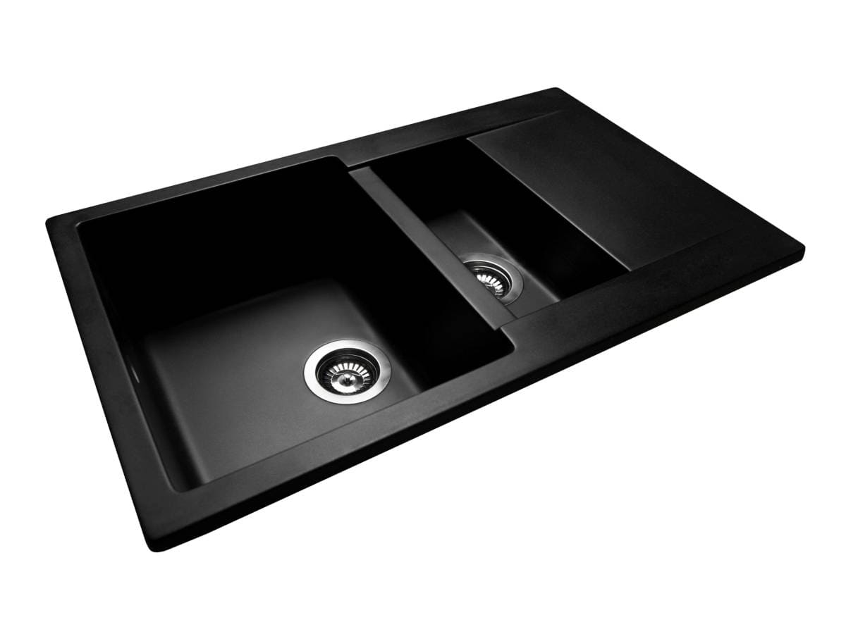 Kitchen sink LAPAS black shine