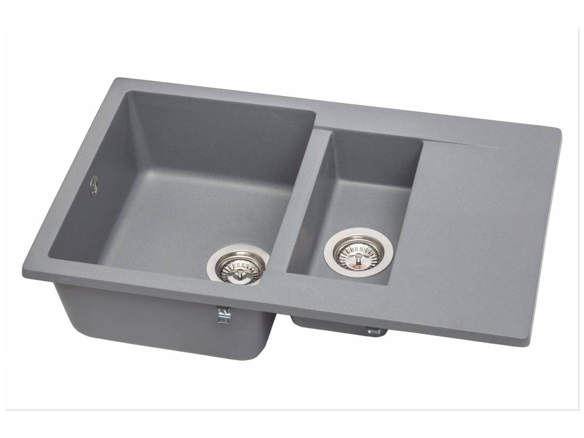 Kitchen sink LAPAS gray