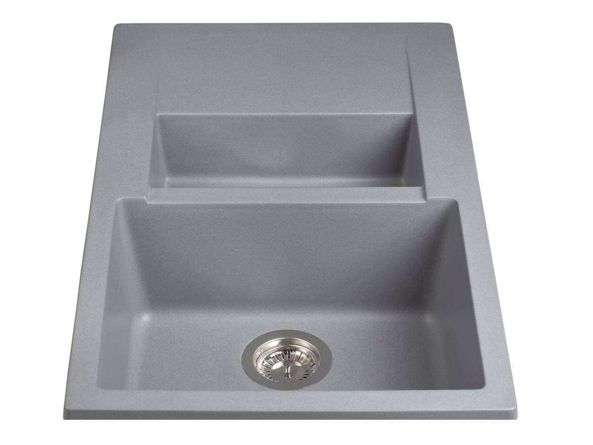 Kitchen sink LAPAS gray
