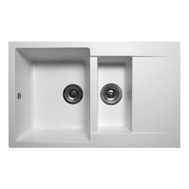 Kitchen sink LAPAS white