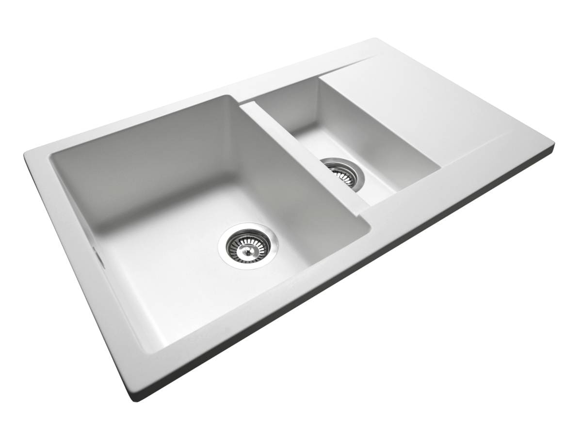 Kitchen sink LAPAS white