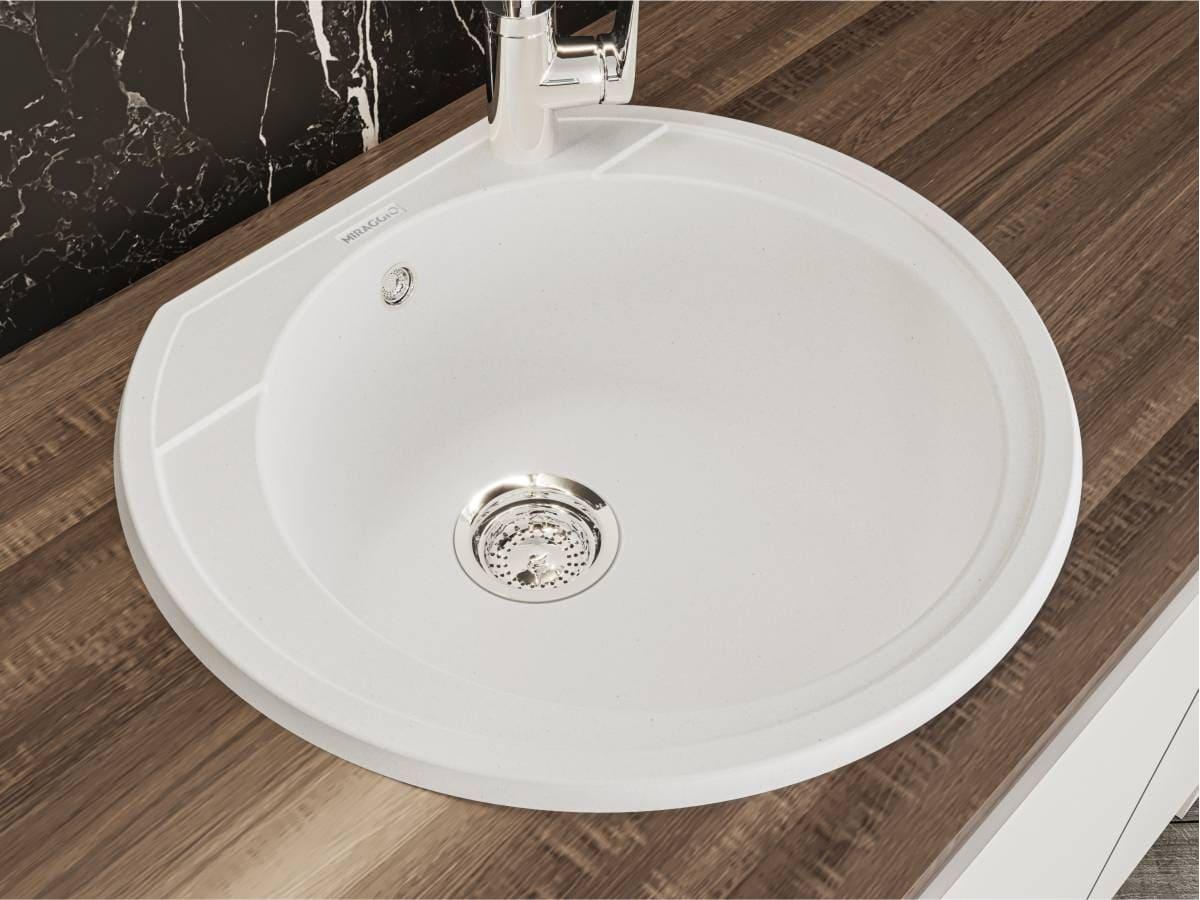 Kitchen sink TULUZA white