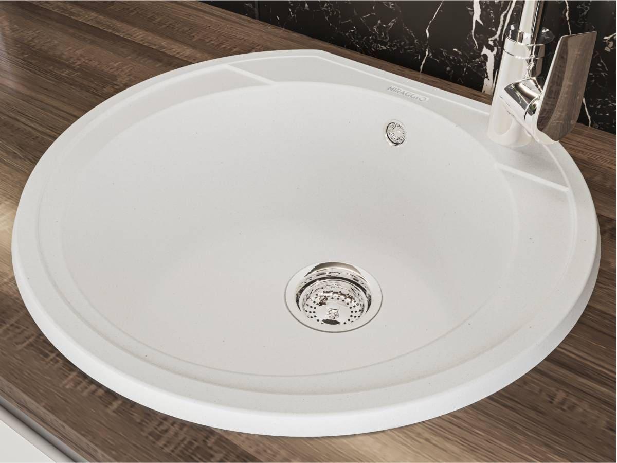 Kitchen sink TULUZA white