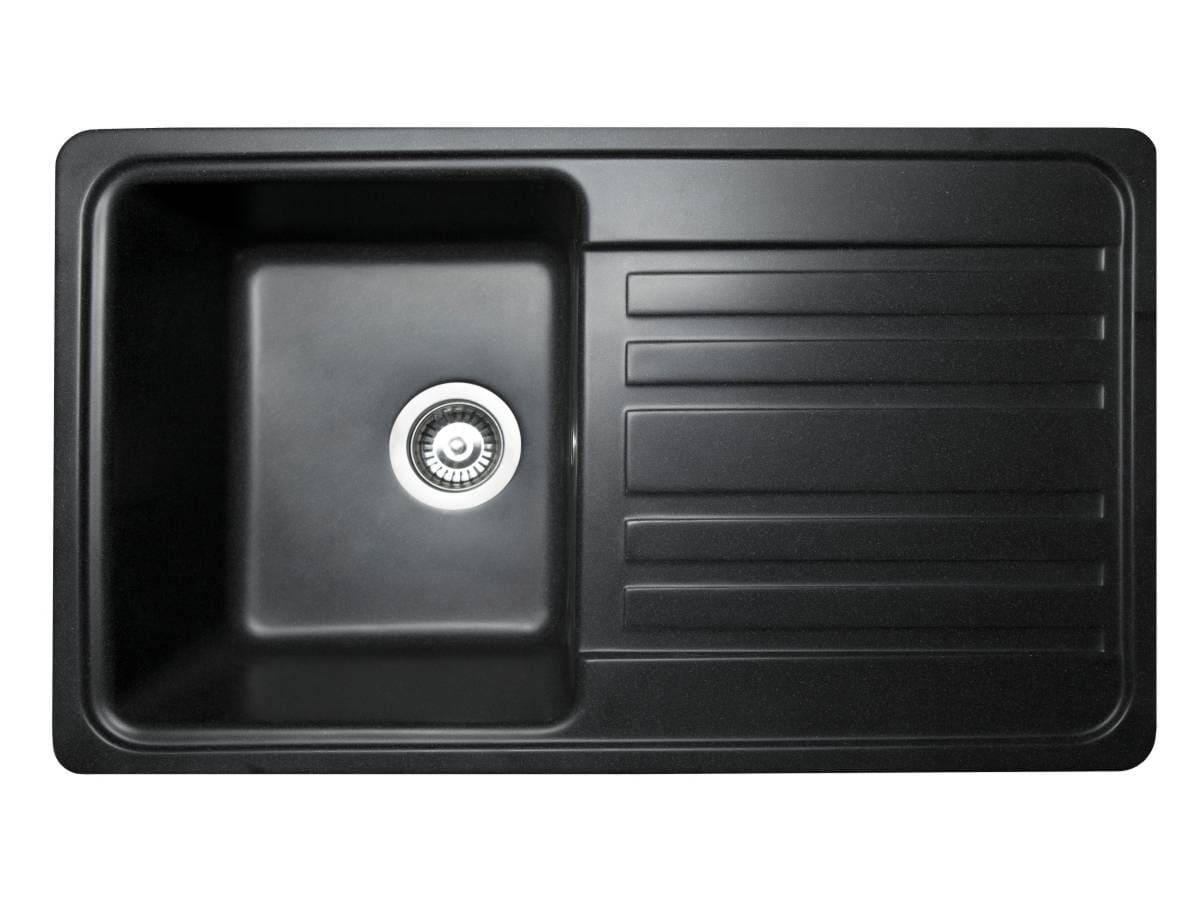 Kitchen sink VERSAL black shine