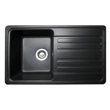 Kitchen sink VERSAL black shine