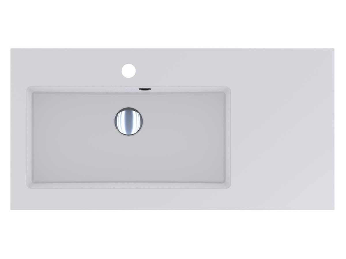 Washbasin BARCELONA 800 L MATT