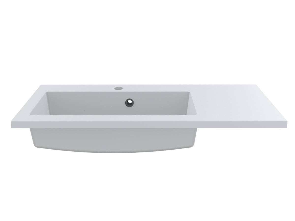 Washbasin BARCELONA 800 L MATT