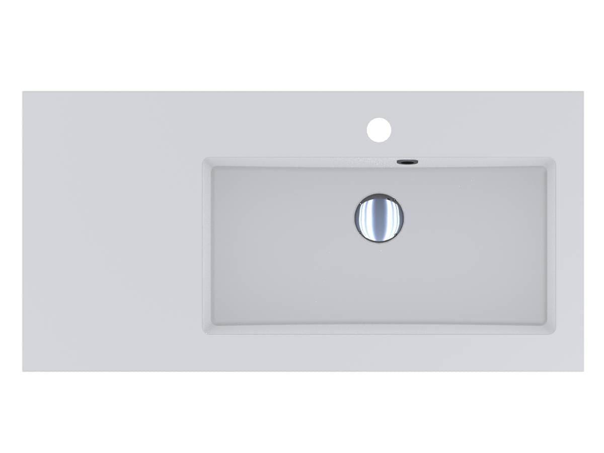 Washbasin BARCELONA 800 R MATT
