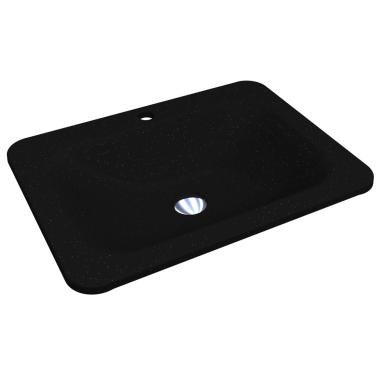 Washbasin CALIFORNIA MIRASTONE BLACK SHINE