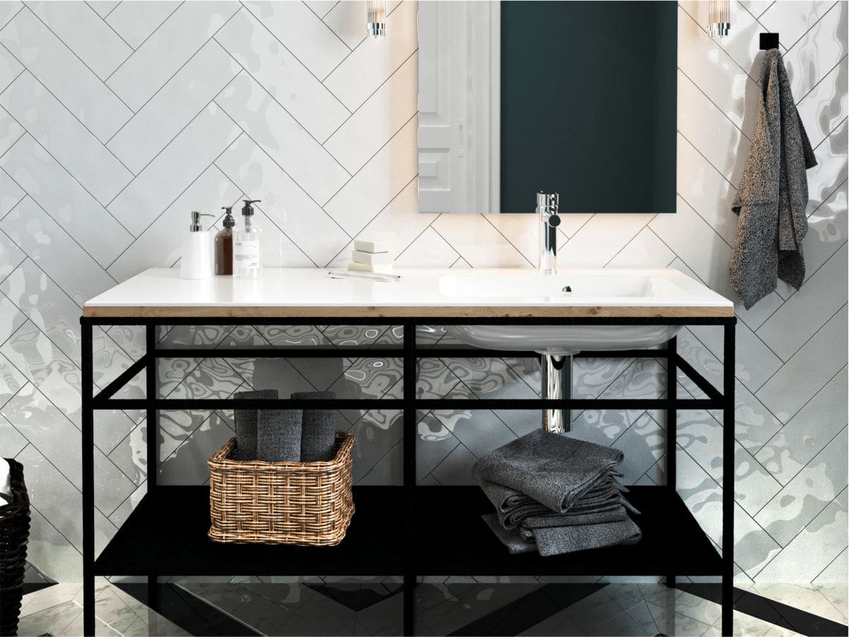 Washbasin DELLA 1200 R