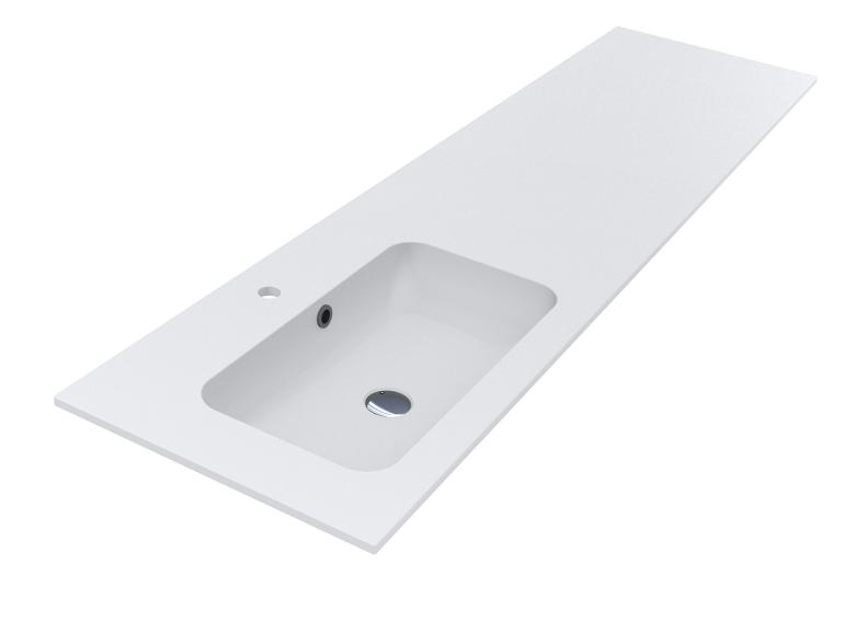 Washbasin DELLA 1900 L MATT
