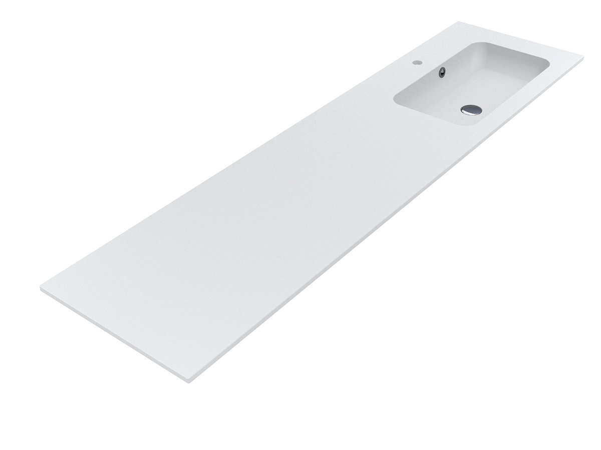 Washbasin DELLA 1900 R MATT