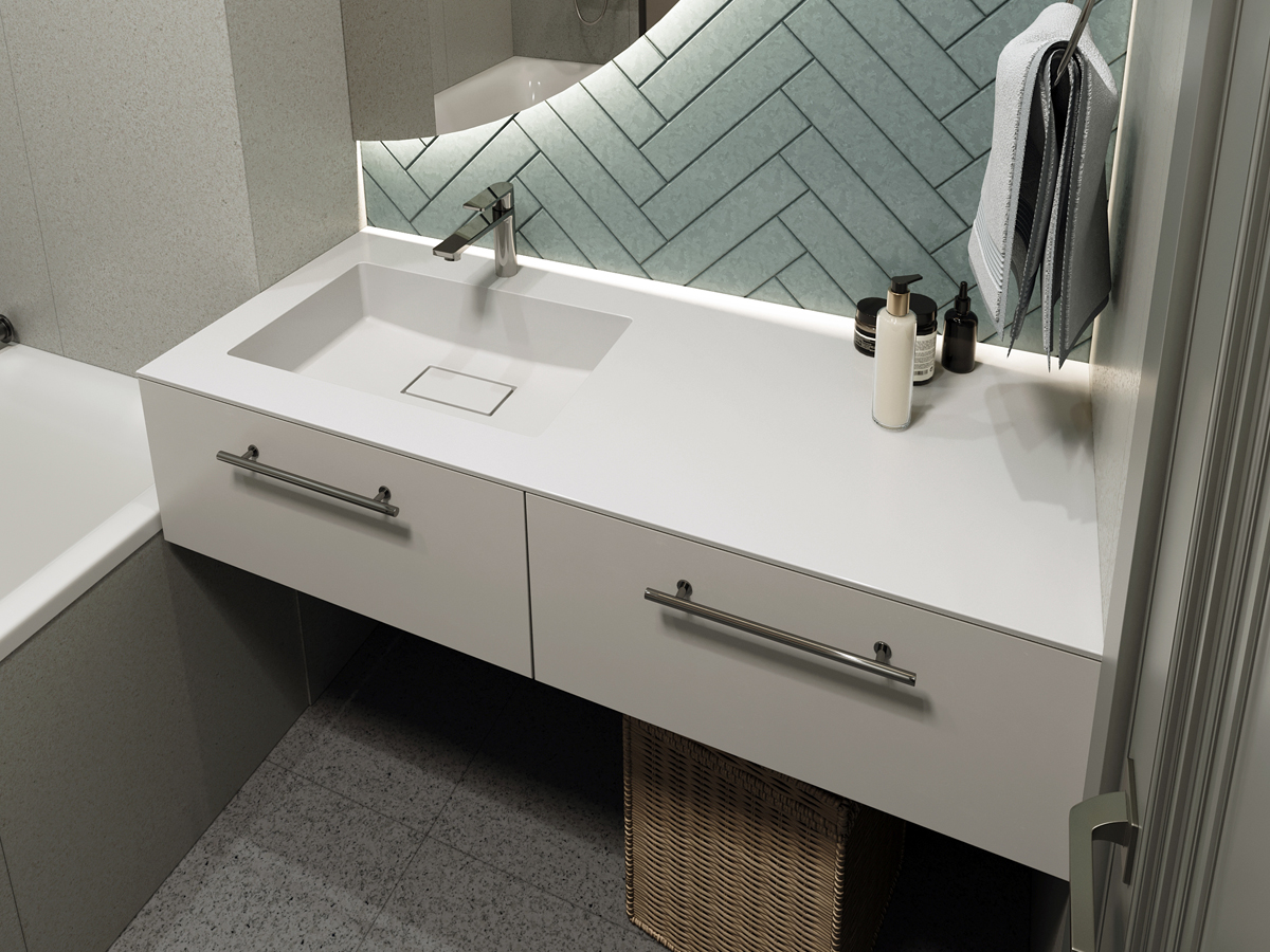 Washbasin ERICA 1200 L