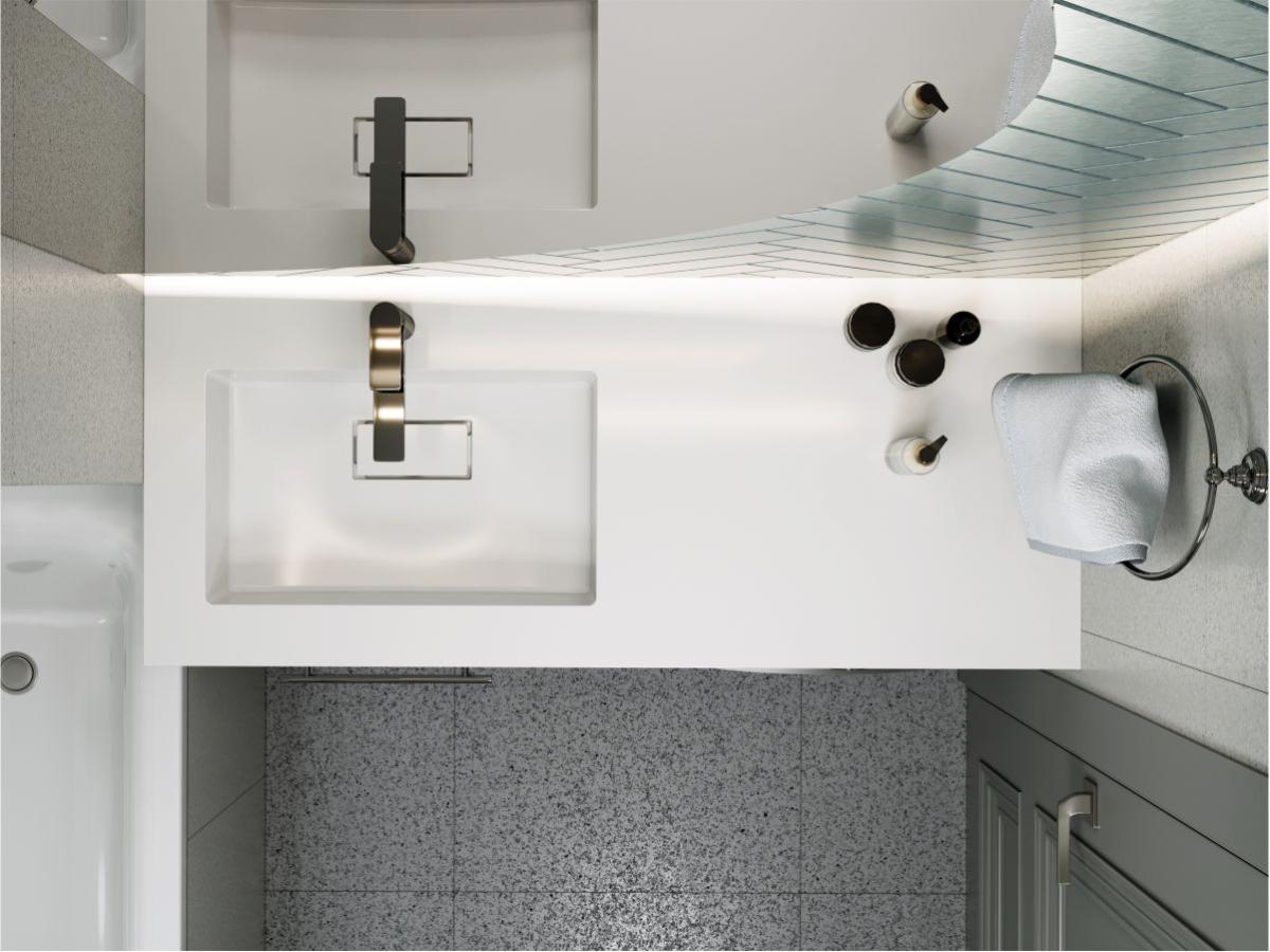 Washbasin ERICA 1200 L