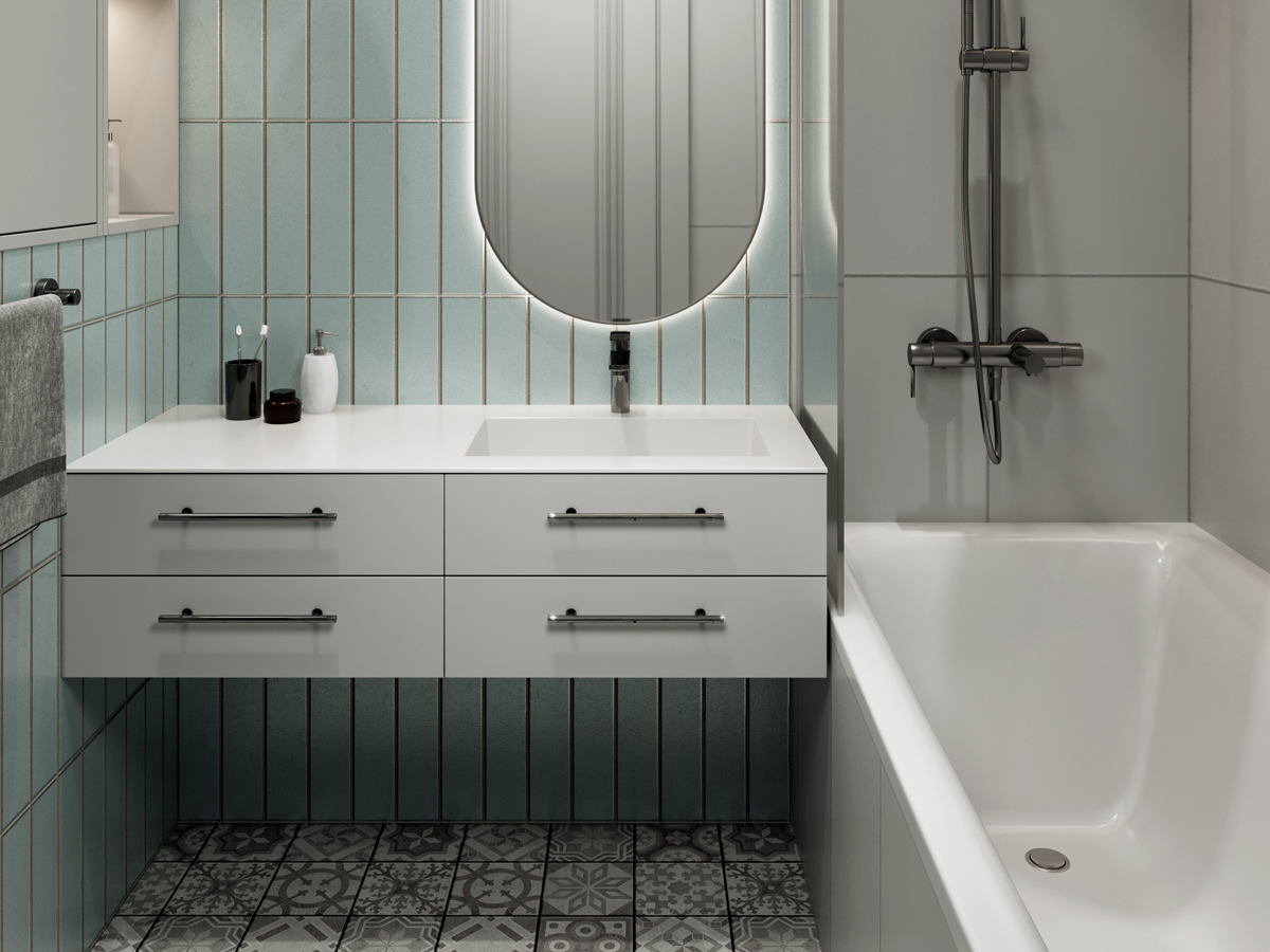 Washbasin ERICA 1200 R