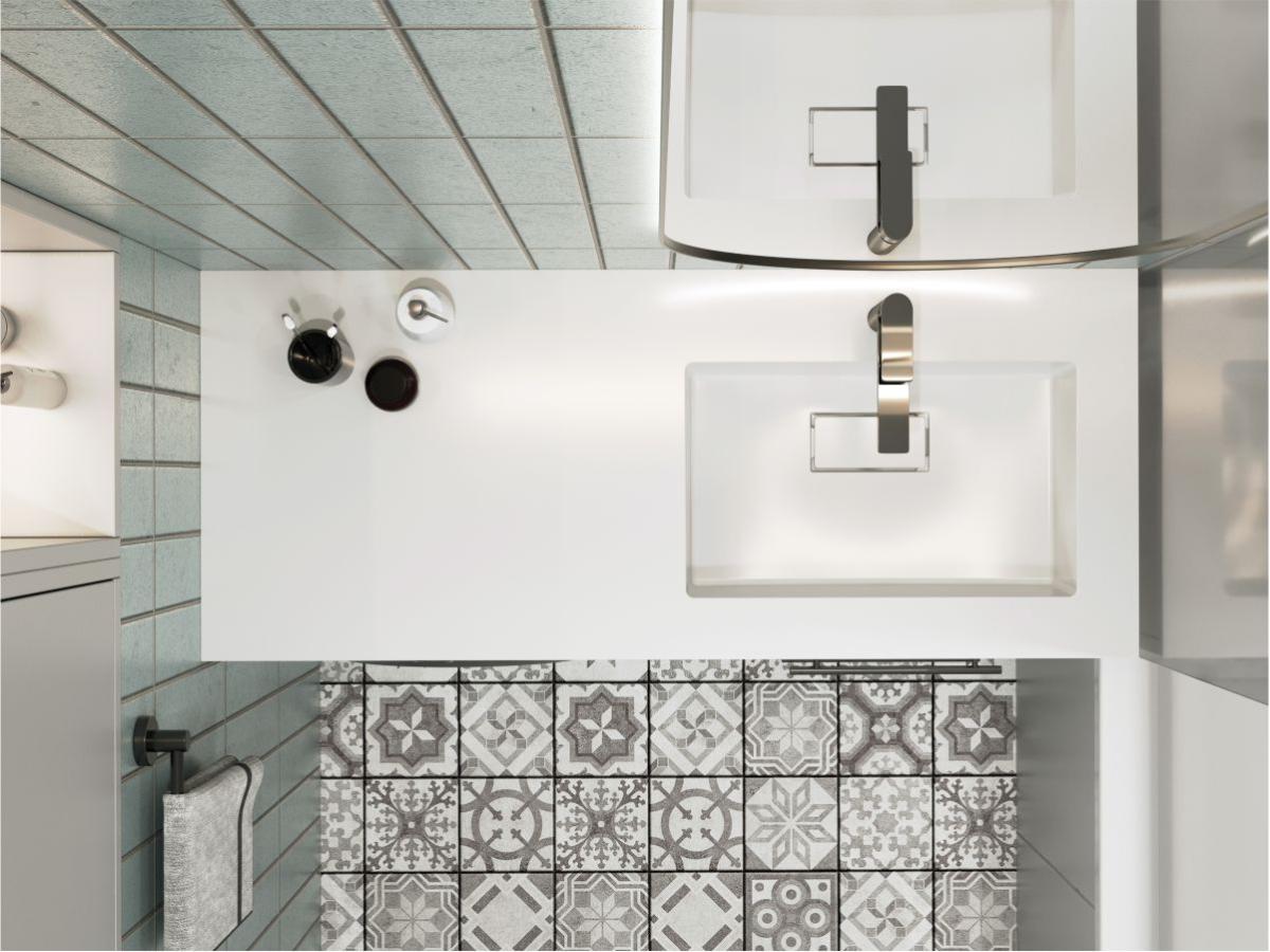 Washbasin ERICA 1200 R