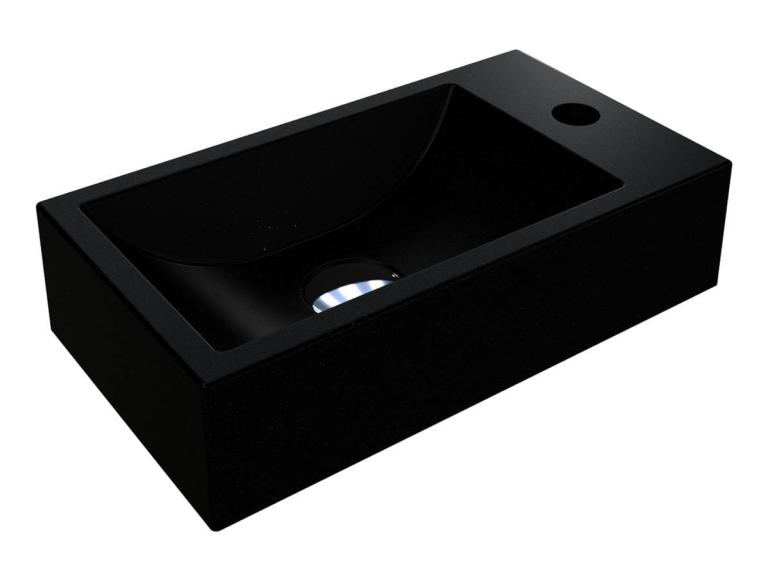 Washbasin FARO L MIRASTONE BLACK SHINE