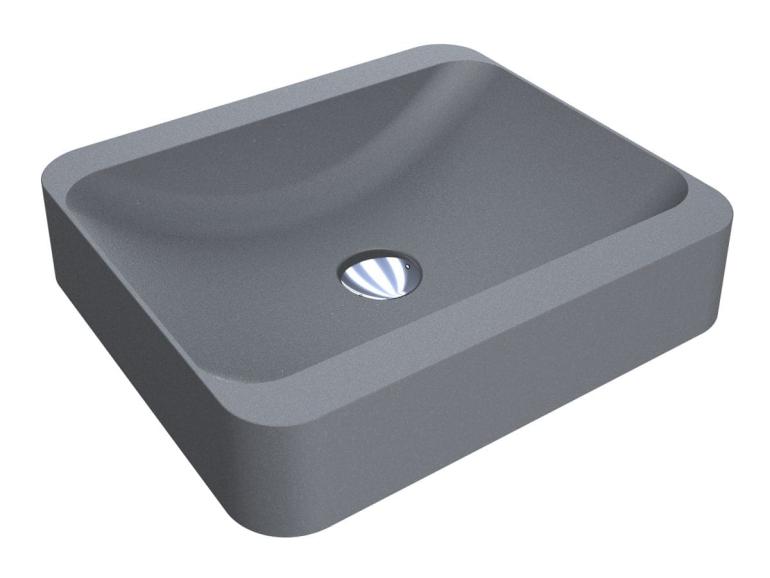 Washbasin GENEVA MIRASTONE GRAY