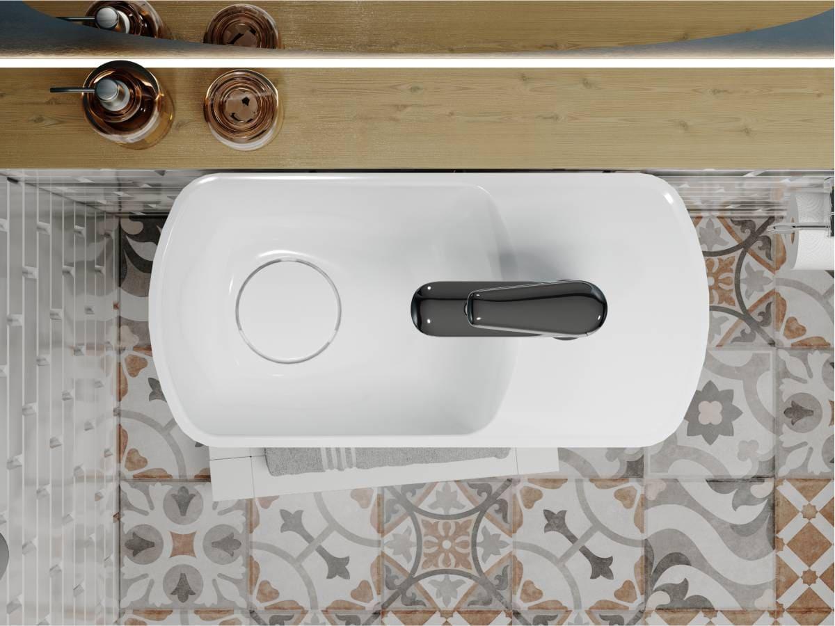 Washbasin HELIX L