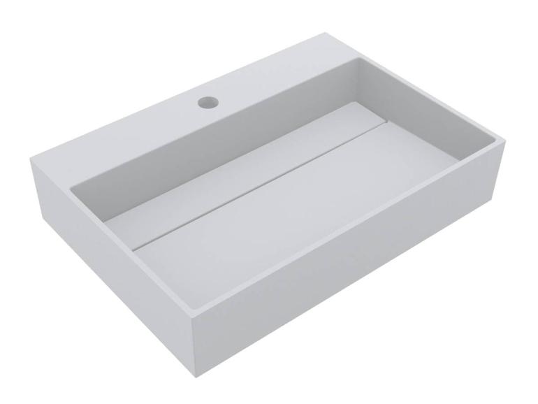 Washbasin ISLAND 600 MATT
