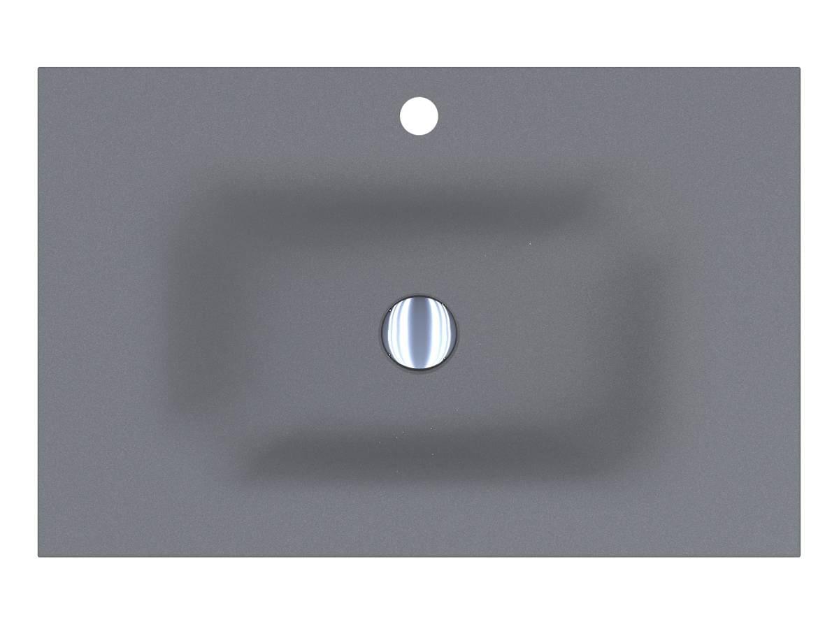 Washbasin JESSEL 700 MIRASTONE GRAY