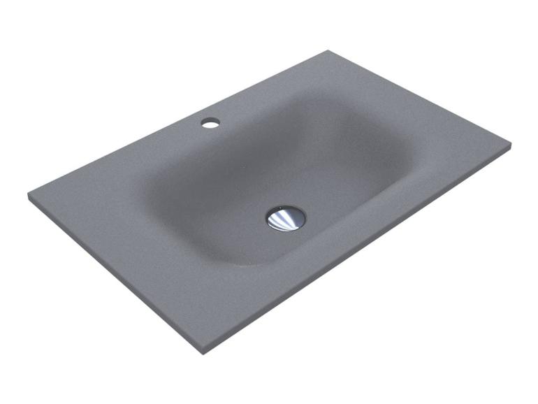 Washbasin JESSEL 700 MIRASTONE GRAY