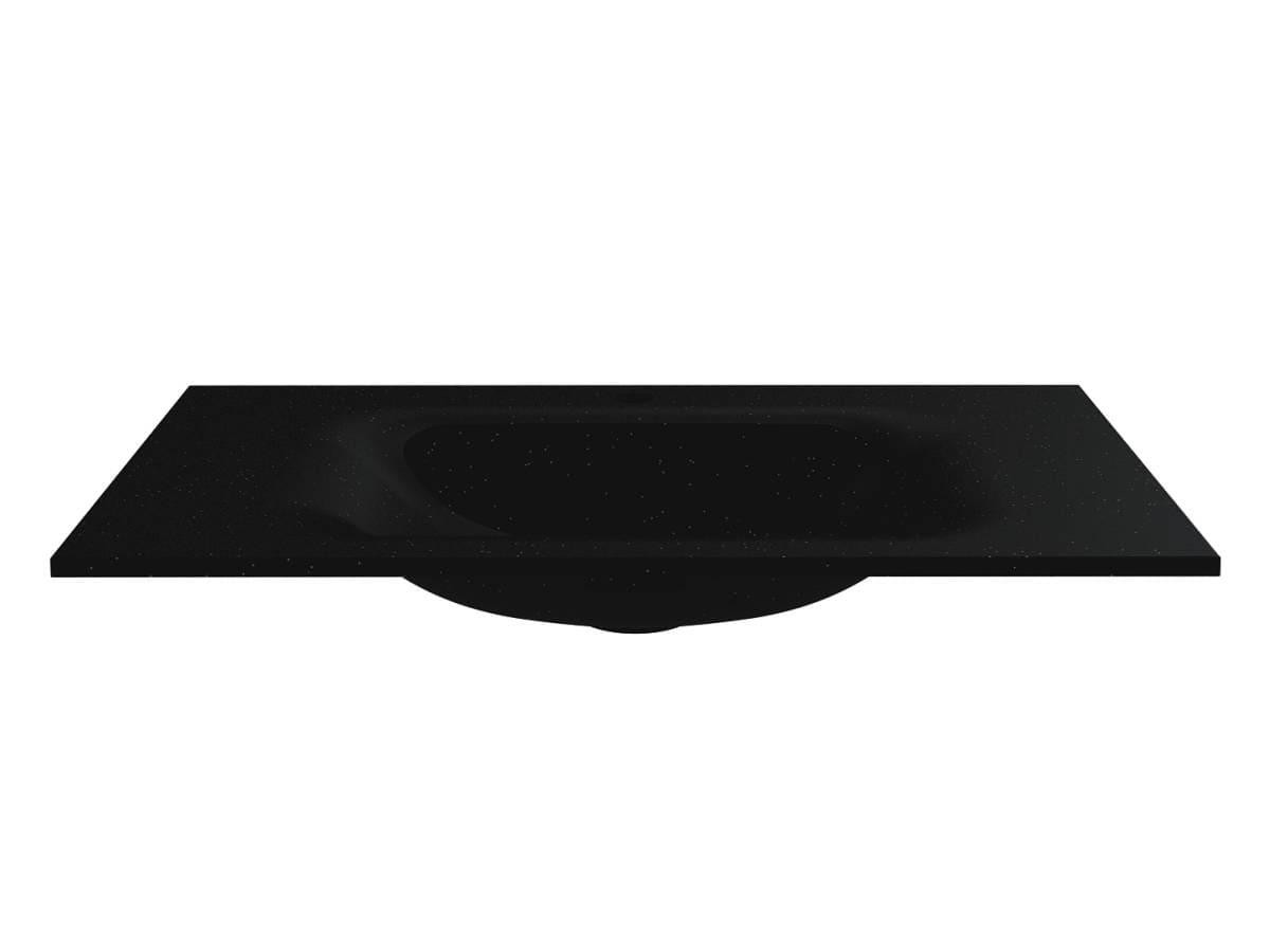 Washbasin JESSEL 800 MIRASTONE BLACK SHINE
