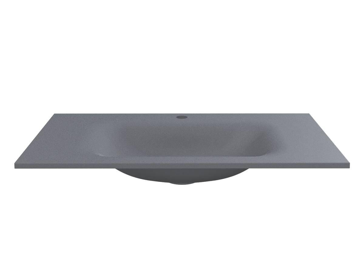 Washbasin JESSEL 800 MIRASTONE GRAY