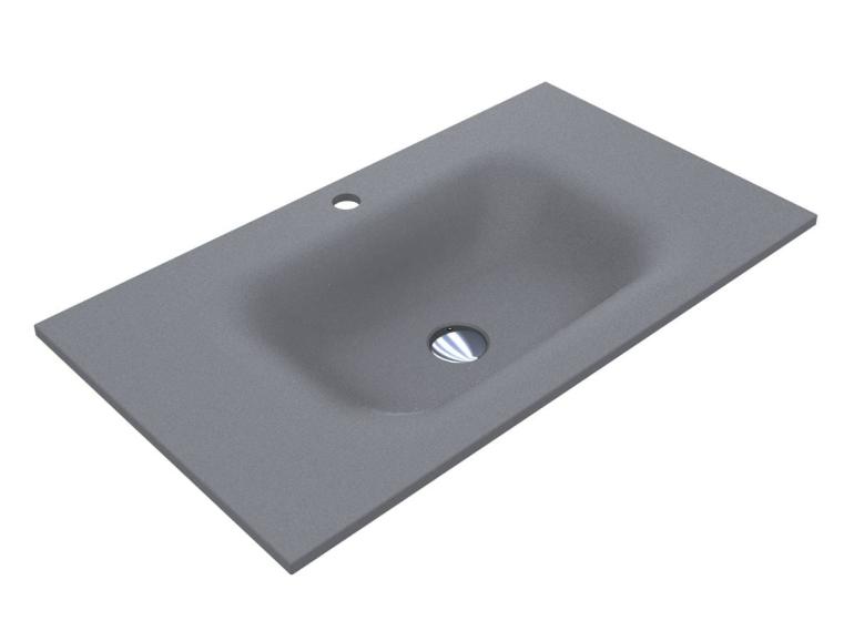 Washbasin JESSEL 800 MIRASTONE GRAY