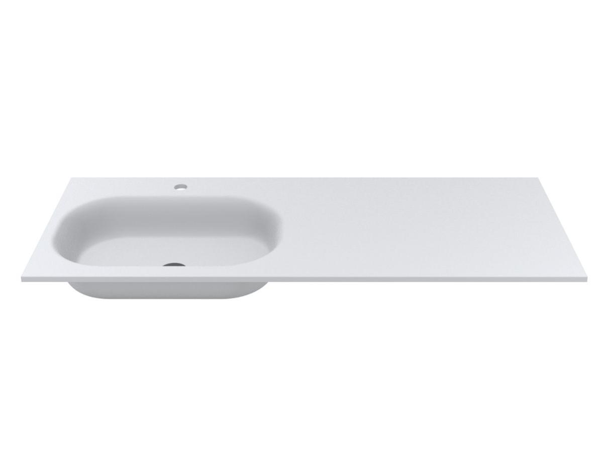 Washbasin LAKE 1250 L MATT