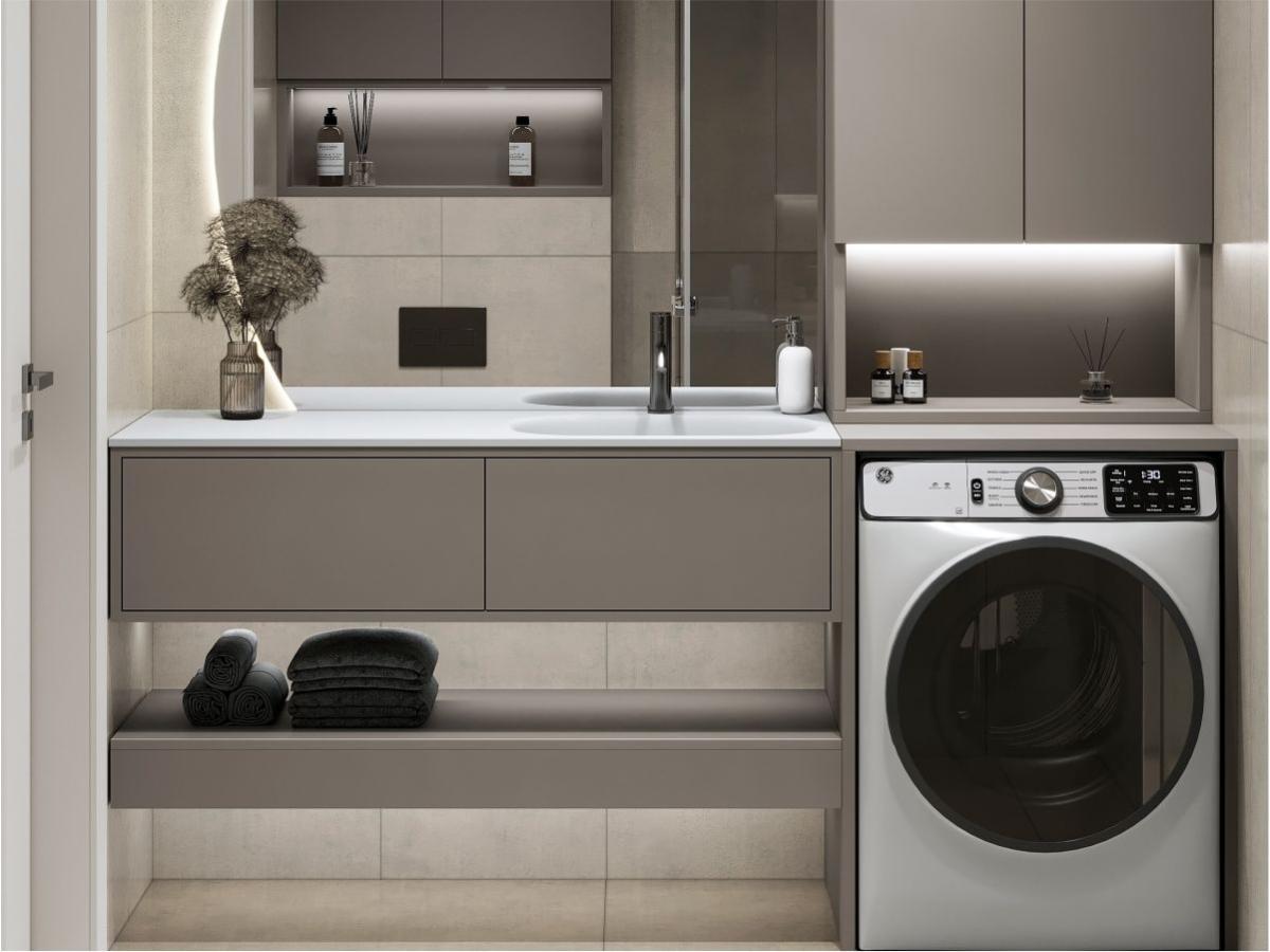 Washbasin LAKE 1250 R