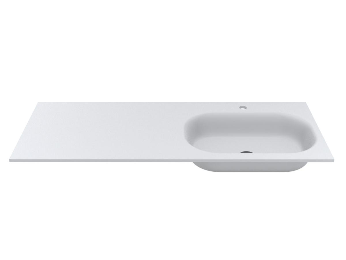 Washbasin LAKE 1250 R MATT