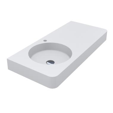 Washbasin LOOP 1000 L MATT