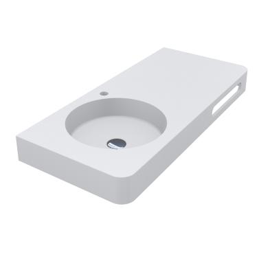 Washbasin LOOP 1000 L MIRASOFT