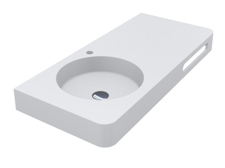 Washbasin LOOP 1000 L MIRASOFT